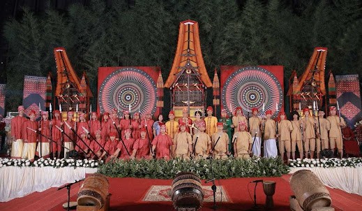 Rampanan Kapa’, the traditional wedding ceremony of the Toraja people
